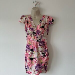 Floral V-Neck Dress